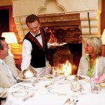 Ashford Castle - couple having dinner