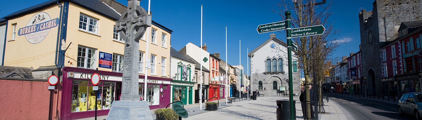 The town square in Cashel