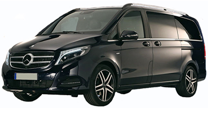 Exterior shot of Mercedes Viano