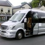 Exterior shot of Mercedes VIP sprinter