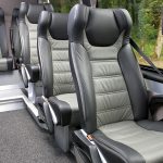 Interior shot of Mercedes VIP sprinter