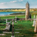 The monastery of Clonmacnoise