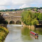 River Avon in Bath England