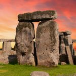 Stonehenge at sunset