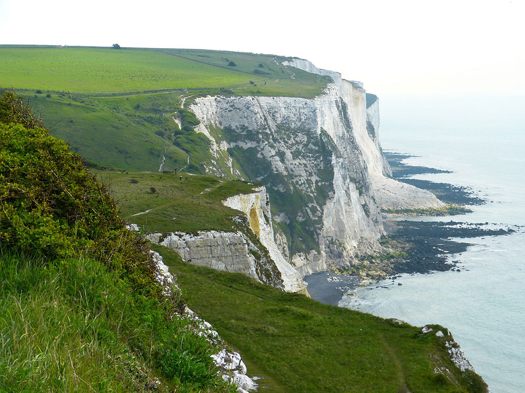 Los acantilados más espectaculares del planeta  White-cliffs-of-dover