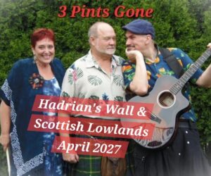 3 Pints Gone Tour of Scotland